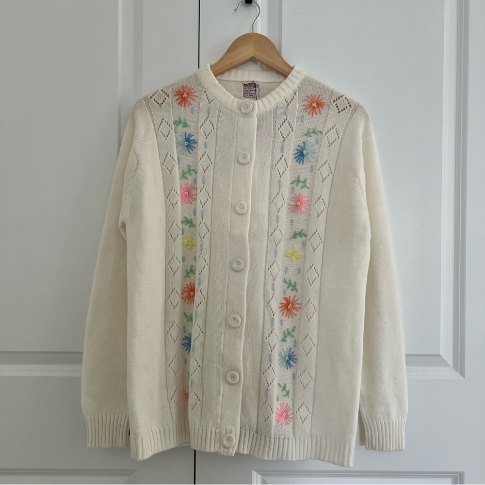 Montgomery Ward Vintage Acrylic Knit Sweater